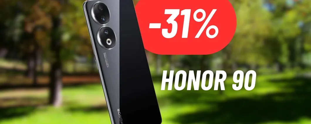 CROLLA IL PREZZO dell'Honor 90 grazie al MAXI SCONTO del 31%