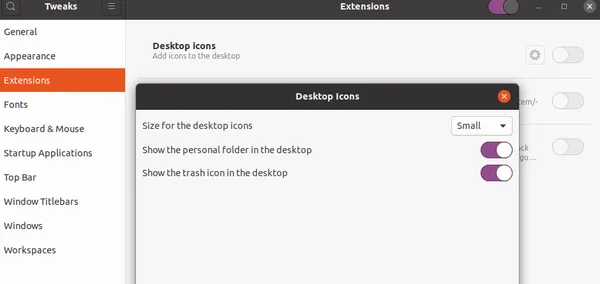 GNOME Tweaks