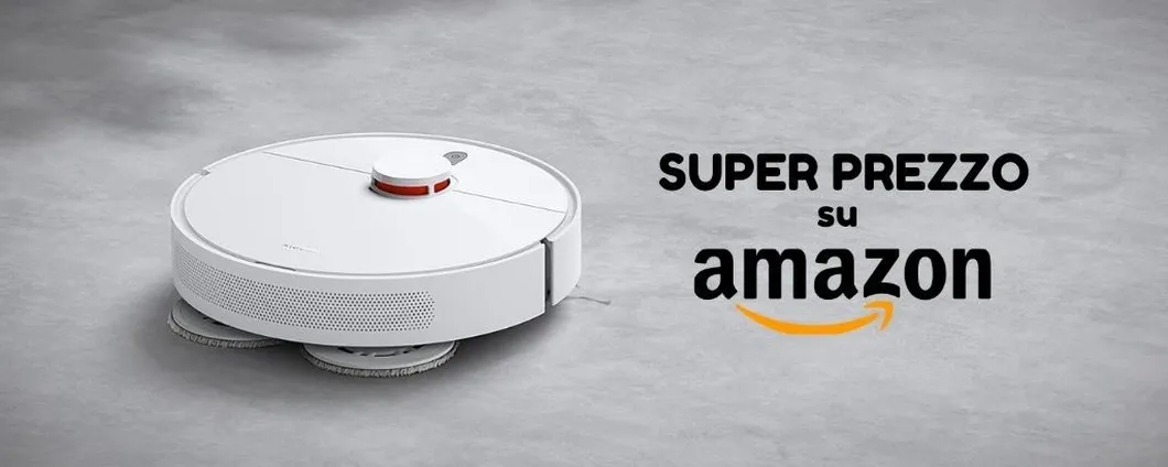 Su Amazon il robot aspirapolvere Xiaomi lo paghi 130 euro IN MENO!