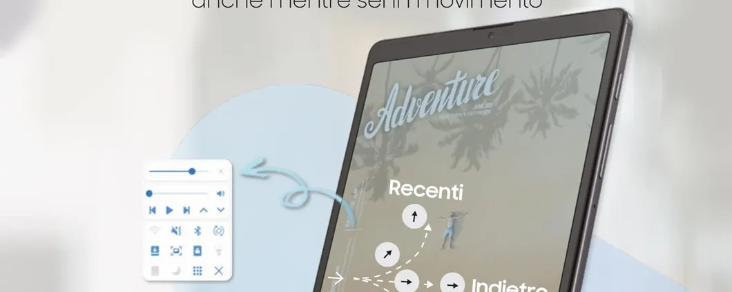 Tablet Galaxy Tab A7 Lite di Samsung con 4 GB di RAM a meno di 120 euro su Amazon