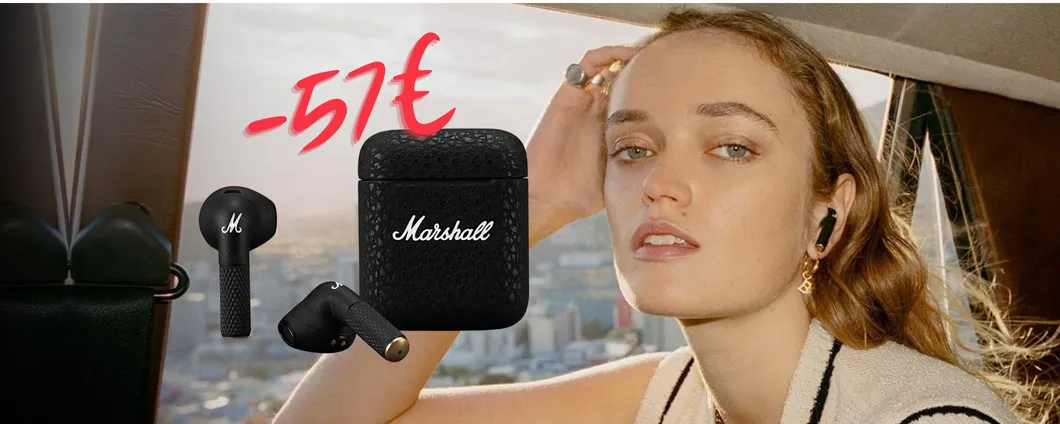 Marshall Minor III: gli incredibili auricolari true wireless a prezzo tagliato