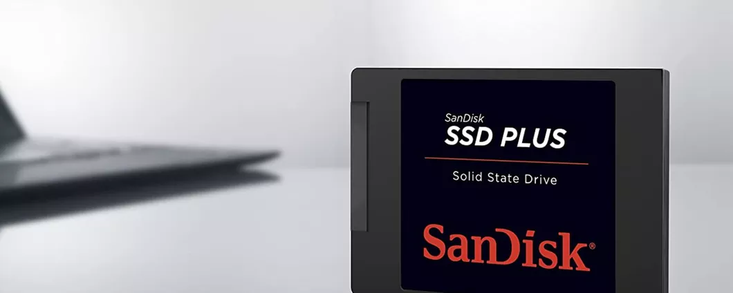 SSD Sandisk Plus da 1TB a meno di 62 euro su Amazon grazie a questa promo