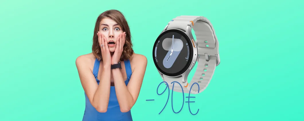 SAMSUNG Galaxy Watch7: SUPER SCONTO del 26%, prezzo BOMBA su Amazon!
