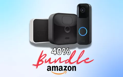 SUPER BUNDLE: Blink Outdoor + Blink Video Doorbell a prezzo MINIMO STORICO per la tua sicurezza!