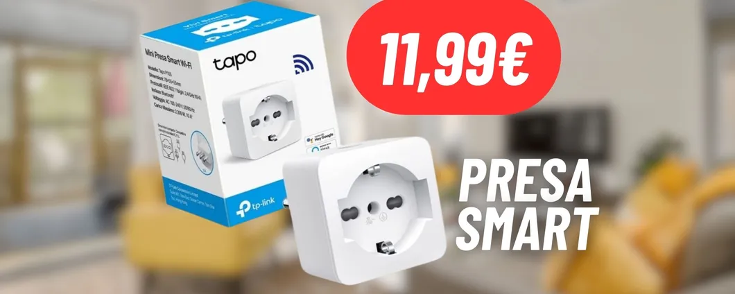 Rendi la tua casa sempre più SMART con la Presa Intelligente di TP-Link a 11,99€
