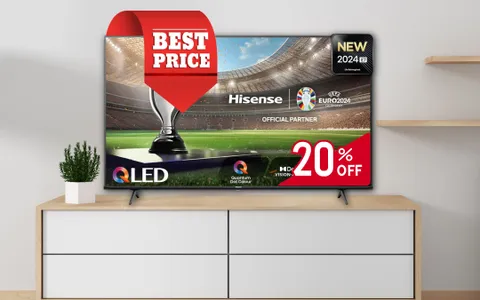 SPETTACOLO a casa tua con Televisore Hisense QLED 4K da 65 pollici IN SUPER SCONTO!