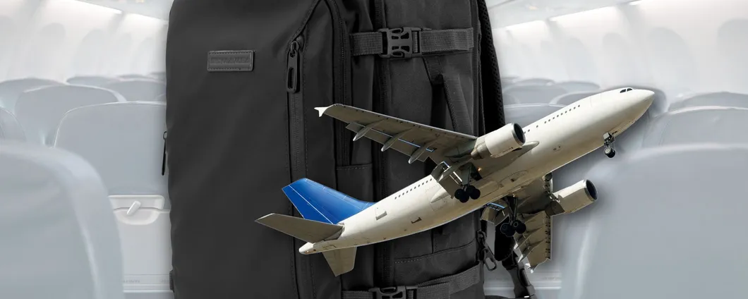 ZAINO perfetto per voli Low Cost: prendilo oggi con il coupon sconto!