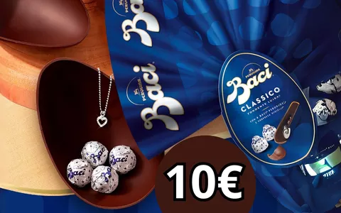 SOLO 10€ per Uovo di Pasqua Baci Perugina: soprese e cioccolatini per tutti i gusti!