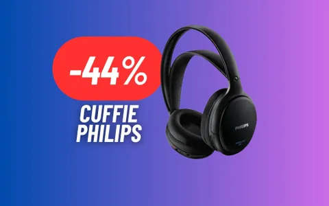 Tutta la qualità di Philips nelle Cuffie IN MAXI PROMO (-44%)