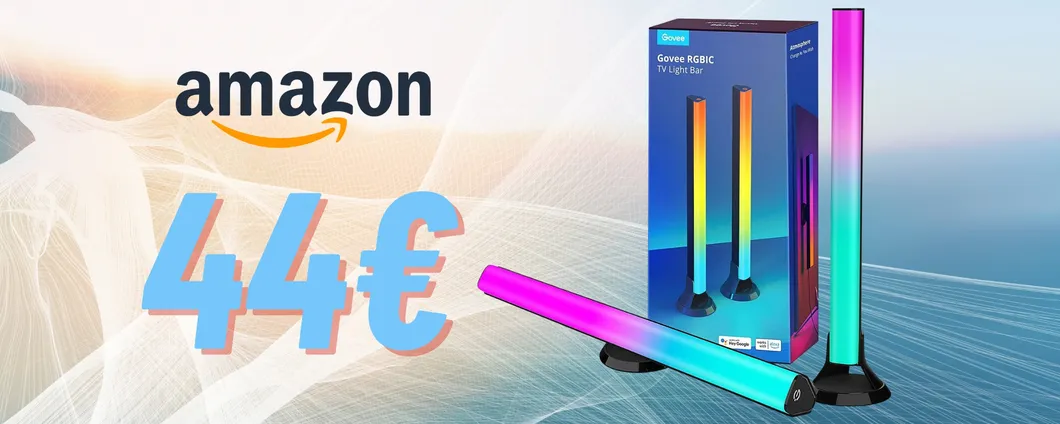 Più STILE SMART a casa tua con le Barre al LED Govee in offerta