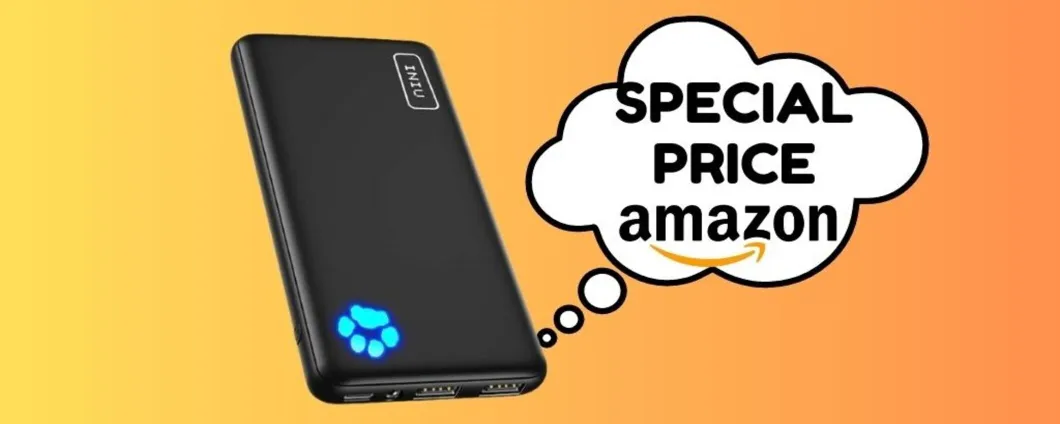 Power Bank da 10.000mAh oggi su Amazon a PREZZO SUPER SCONTATO!