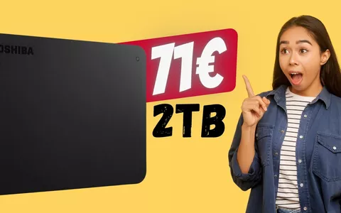 Hard Disk Toshiba da 2TB a PREZZO STRACCIATO, solo 71€