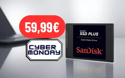 L'SSD da 1TB di SanDisk è in offerta per il Cyber Monday 2023