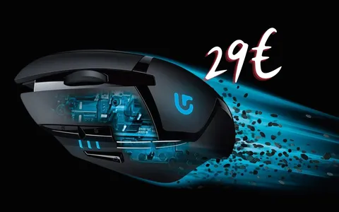 OFFERTA REGALO per il mouse Logitech G402: velocità e precisione a un prezzaccio