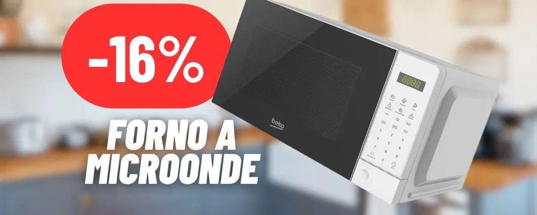 RISPARMIA sull'alleato FONDAMENTALE in cucina: il forno a microonde Beko è in SCONTO su Amazon
