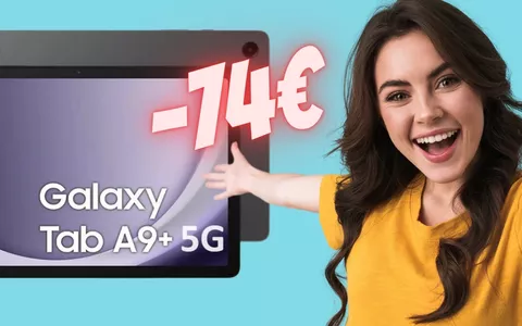 Samsung Galaxy Tab A9+ su eBay a PREZZO SGRETOLATO (-74€)