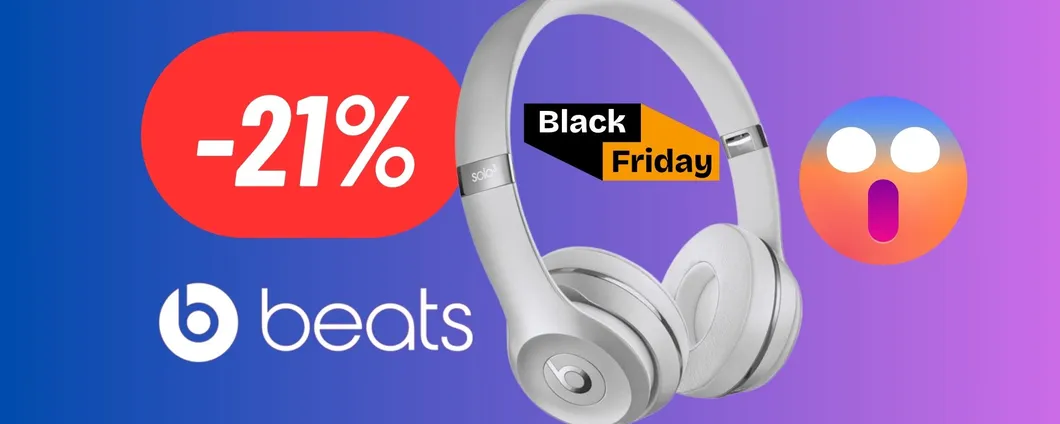 Il massimo della qualità: Cuffie Beats IN SUPER PROMOZIONE per il Black Friday