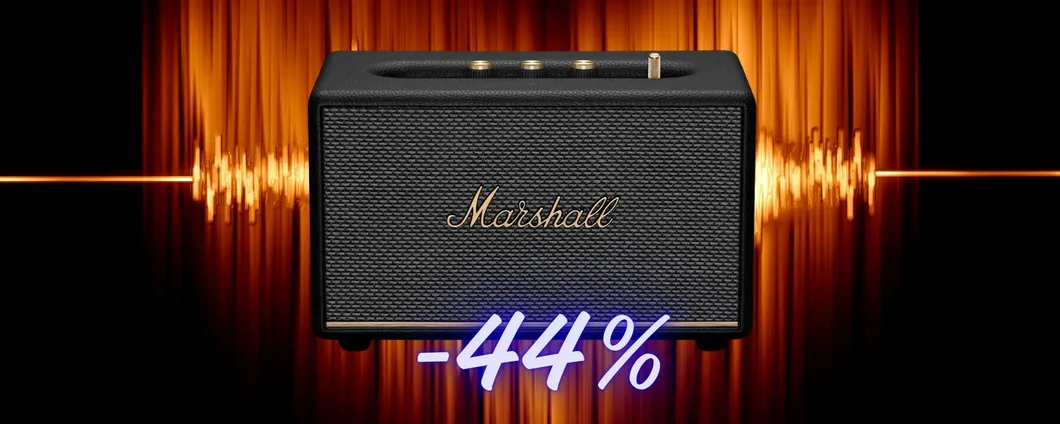 Marshall Acton III: meravigliosa cassa Bluetooth a forma di amplificatore
