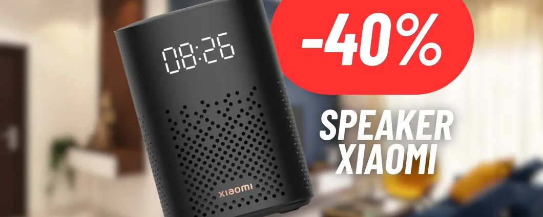 Speaker Xiaomi al 40% DI SCONTO: Amazon SVUOTA il MAGAZZINO