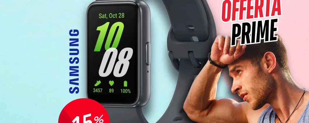 Samsung Galaxy Fit3: oltre 100 esercizi fitness e rilevamento SOS di cadute