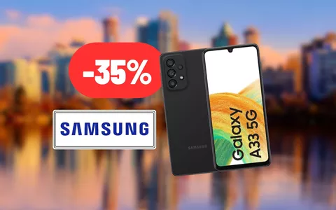 Samsung Galaxy A33 a meno di 200€: offertissima su eBay
