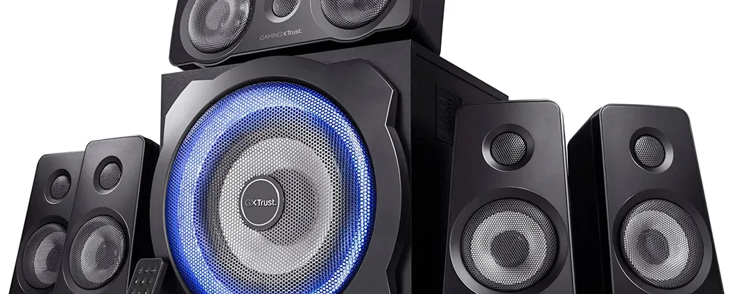 Trust Gaming Tytan 5.1: su Amazon IN OFFERTA il Subwoofer GXT