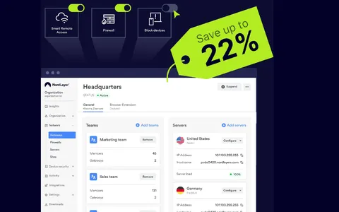 Sicurezza e controllo con NordLayer: la VPN su misura per le imprese