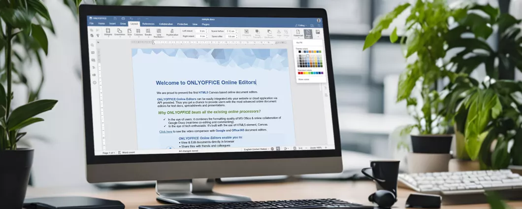 ONLYOFFICE Docs 8.1: una suite più completa, più sicura e più usabile