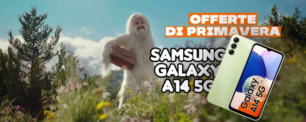 Samsung Galaxy A14 5G: un vero AFFARE con le Offerte di Primavera