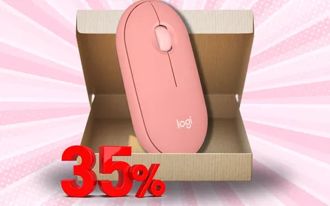 Un mouse TUTTO ROSA di Logitech a prezzo mini: scoprilo su Amazon al 35% in meno!