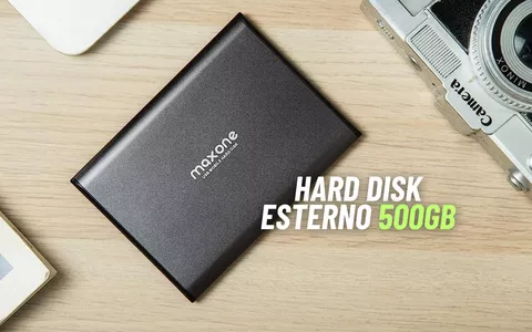 Con questo hard disk esterno avrai a disposizione 500GB di storage OVUNQUE