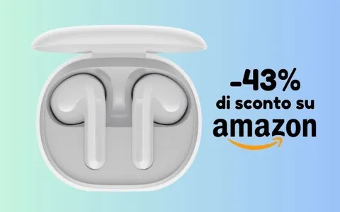 Oggi su Amazon Xiaomi Redmi Buds 4 Lite sono SCONTATE del 43%!