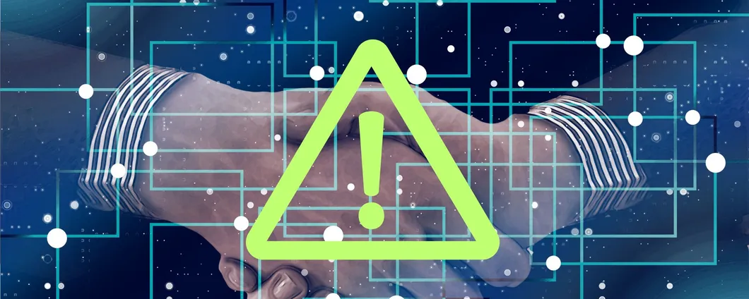 Truffa online phishing: finto messaggio Blockchain svuota conti
