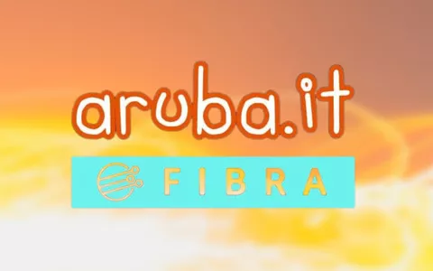 Internet veloce? Scegli la fibra di Aruba in offerta a meno di 20 euro al mese