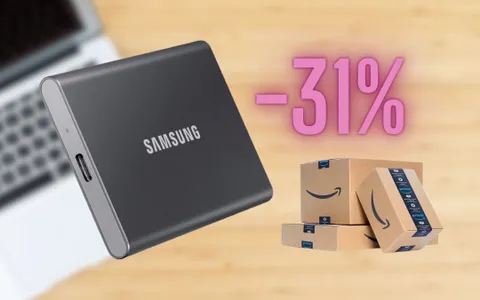 SSD portatile Samsung da 1TB: 31% di sconto per il Black Friday