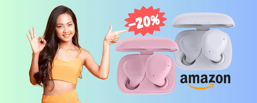 Eonobuds 2: auricolari wireless a pochissimo con il COUPON del 20%
