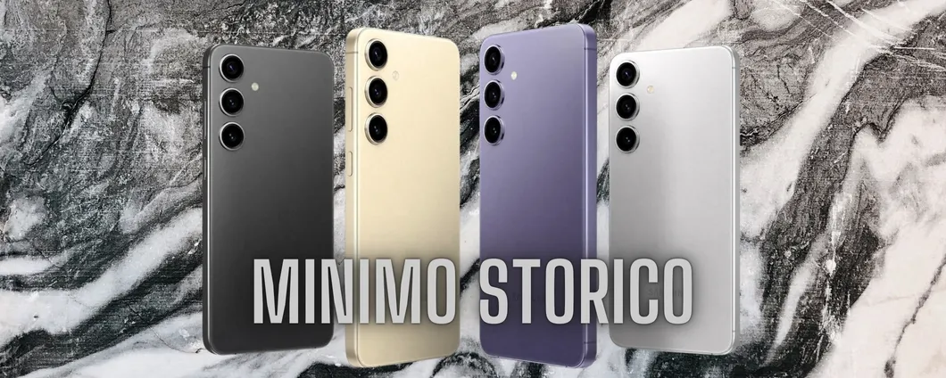 Samsung Galaxy S24+ al minimo storico per il Black Friday Amazon