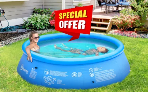 PISCINA GONFIABILE per bimbi e adulti: prezzo INCREDIBILE con la promo eBay!