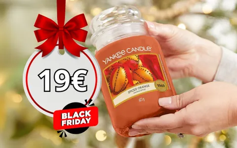 PROMO Black Friday: Yankee Candle in giara grande a soli 19€