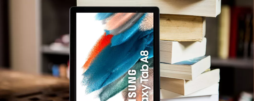 Samsung Galaxy Tab A8, il prezzo si SCHIANTA su Amazon: sconto TOP