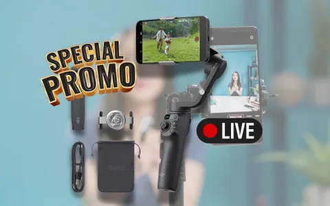 Stabilizzatore per smartphone: addio tremolii per video PROFESSIONALI (-23%)