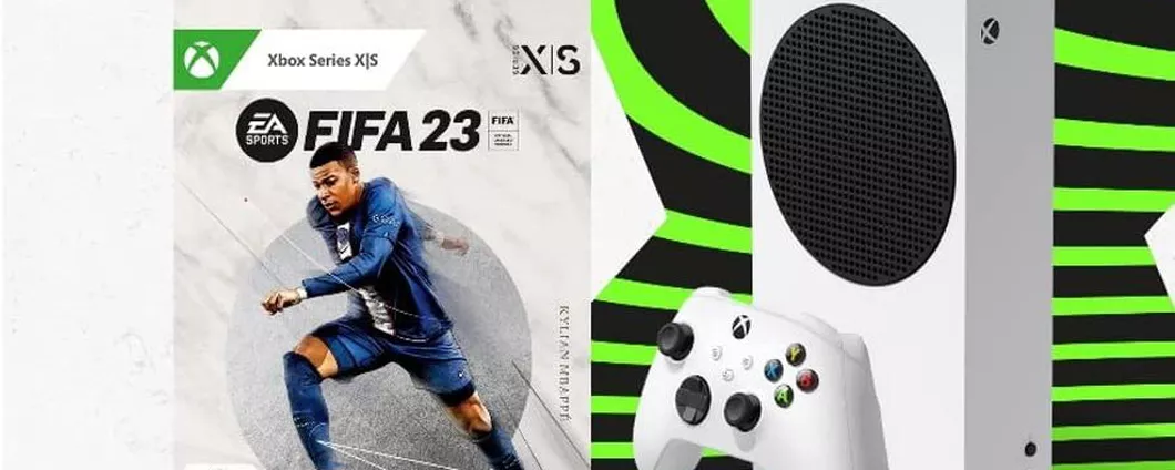 Xbox Series S all digital + FIFA 23 a soli 299€ su Amazon: corri a comprarla