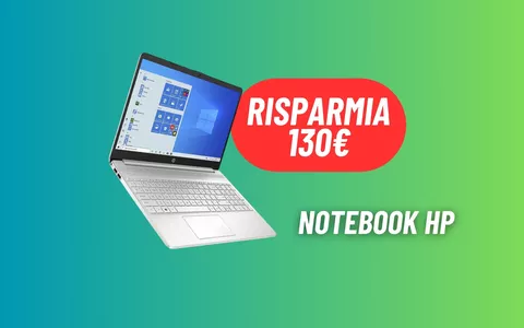 Il notebook HP perfetto per lavorare è IN SUPER OFFERTA