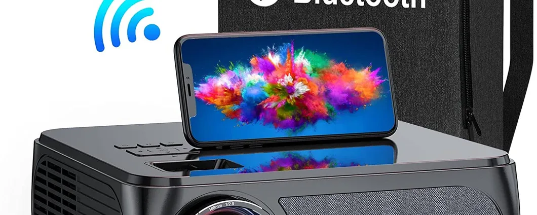 Videoproiettore 5G WiFi Bluetooth ad un prezzo stracciato su Amazon