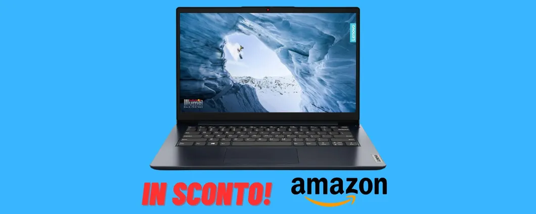 Lenovo Ideapad 1: il notebook per tutti i giorni IN SCONTO su AMAZON