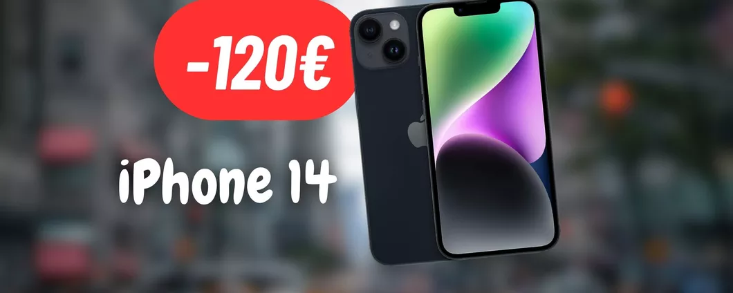 iPhone 14 SCONTATO di 120€ con la doppia promozione su eBay: PREZZO REGALATO