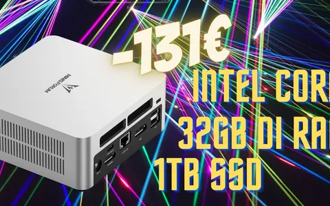 Mini PC con Intel Core i7, SSD da 1TB e 32GB di RAM: una BOMBA a -131€
