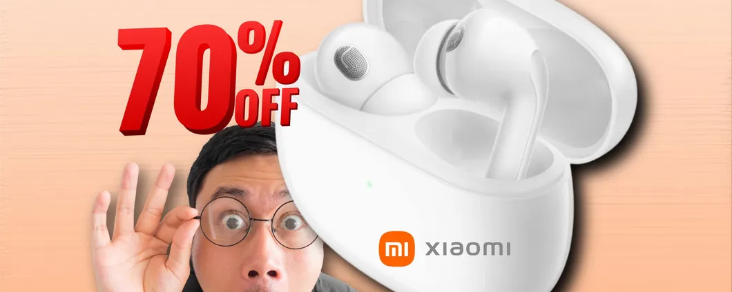 Xiaomi Buds 3T PRO: UNA BOMBA al 66% in meno per un lunedì che spacca!