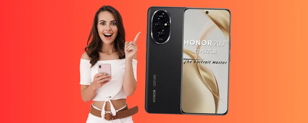 HONOR 200 (12/512GB): a questo prezzo è difficile da battere