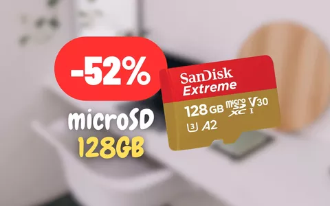 SCONTO ENORME sulla microSD da 128GB SanDisk
